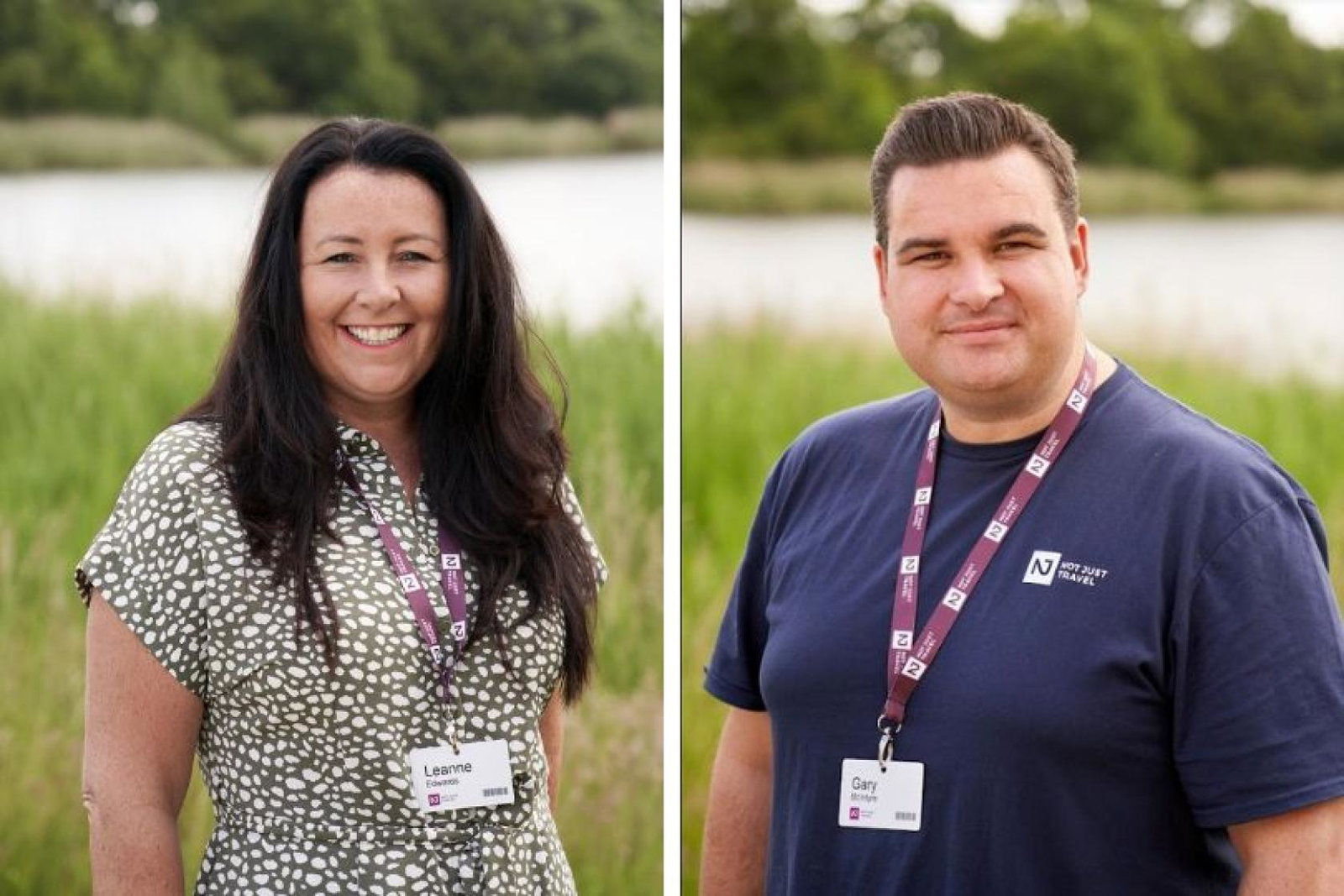 Leanne Edwards and Gary McIntyre