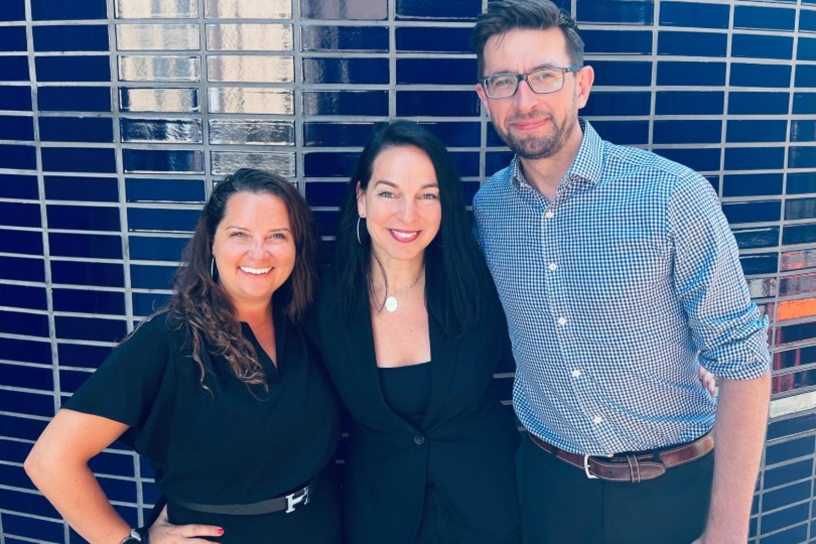 L-R: senior sales manager Claire Herbert; general manager Europe Maja Gedosev; and senior sales manager Maris Kuklis