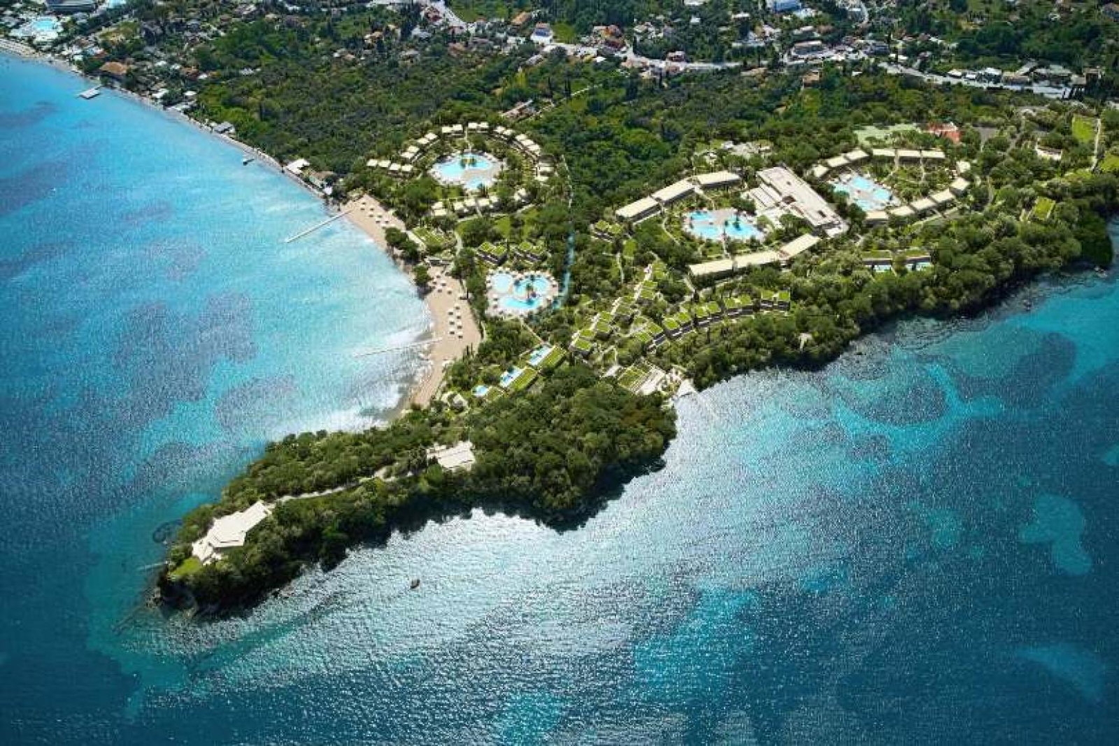The 60-acre Ikos Odisia in Corfu