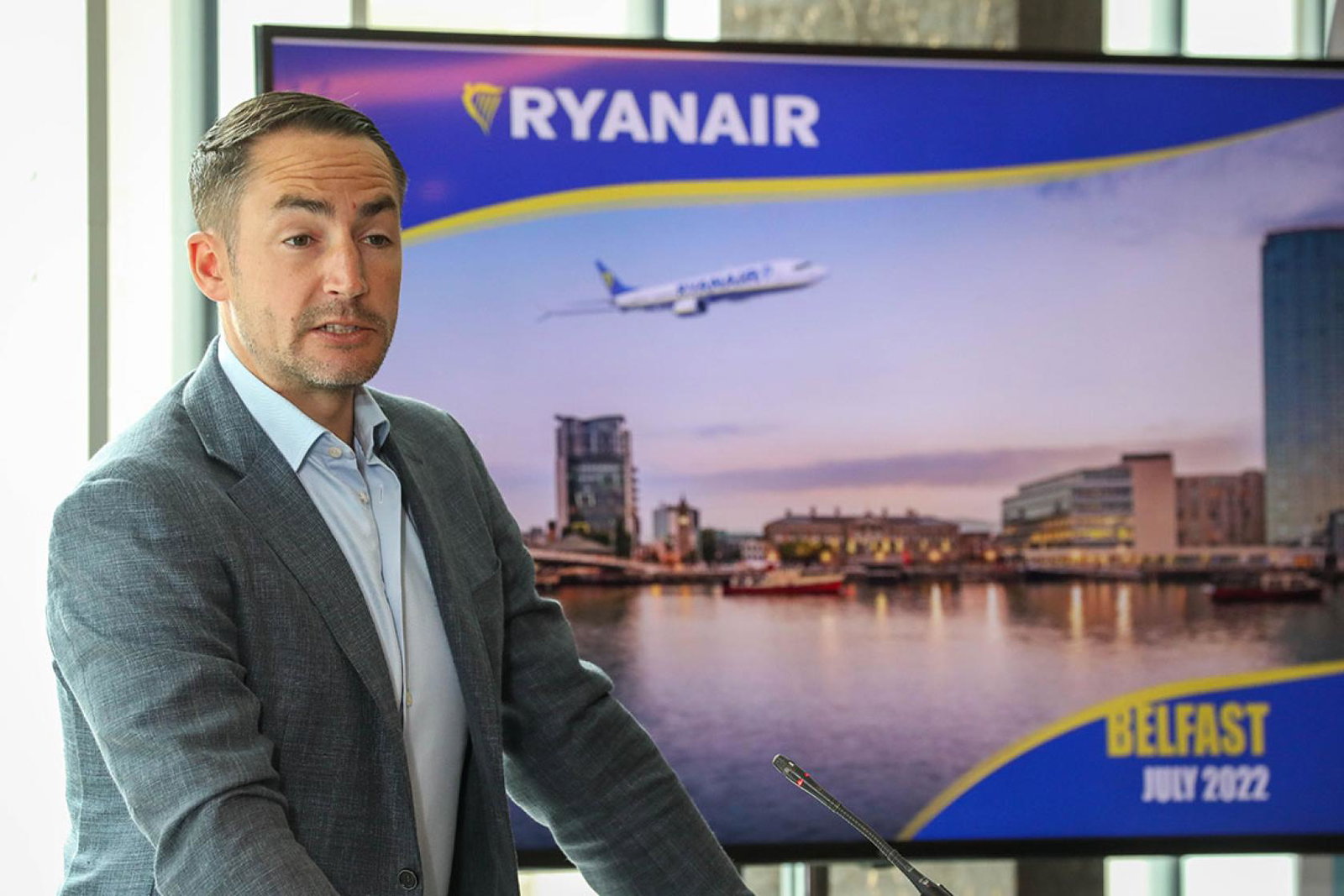 Ryanair's Jason McGuinness