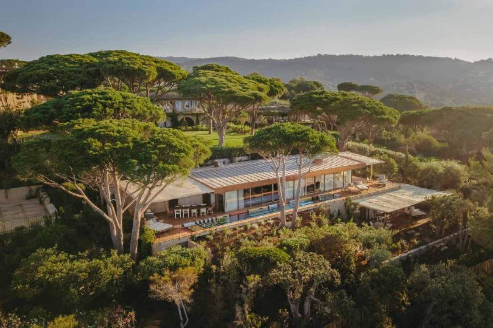 Philippe Starck's trademark contemporary style is showcased in the three-bedroom Villa W