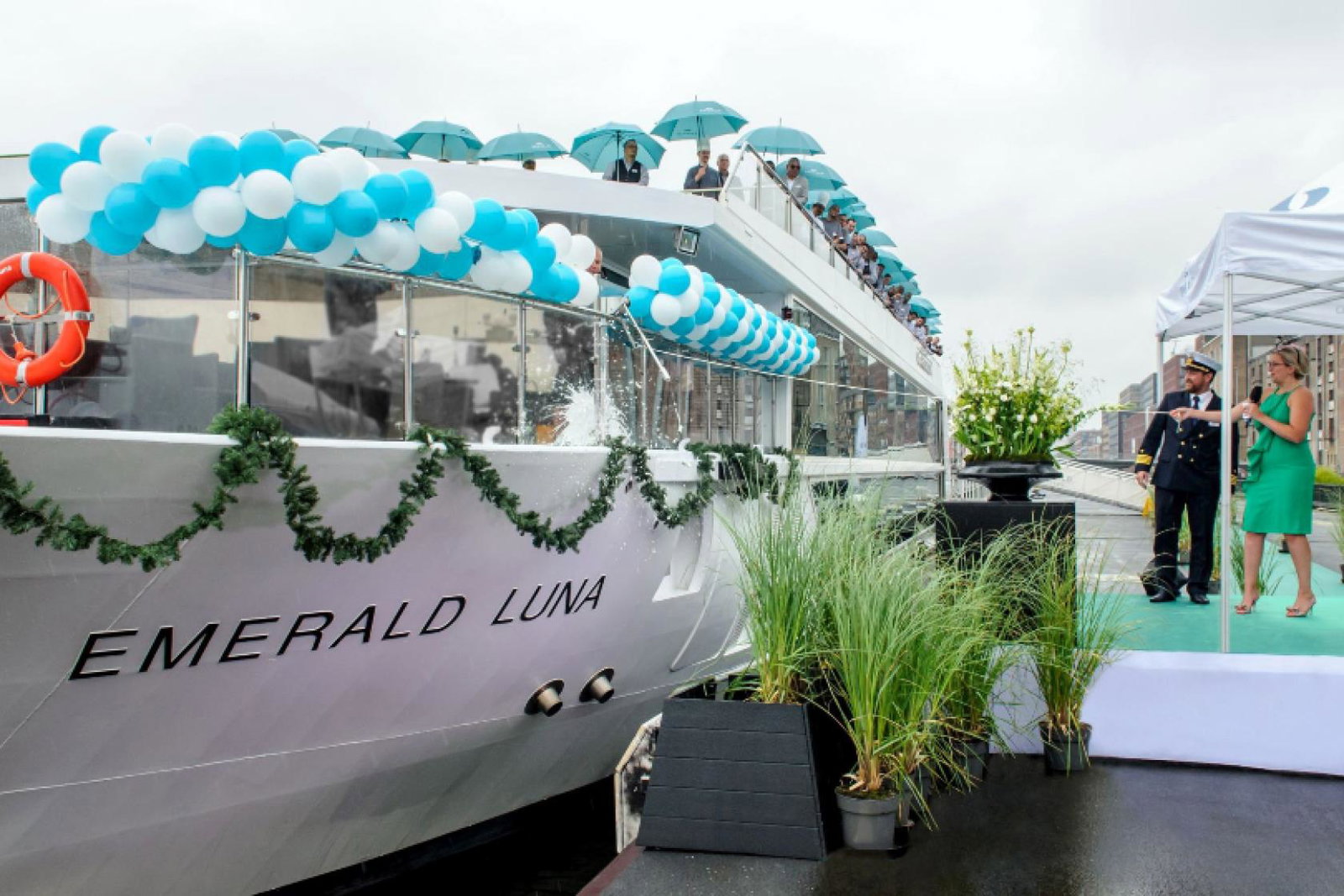 The ceremony took place on Thursday (21 July)