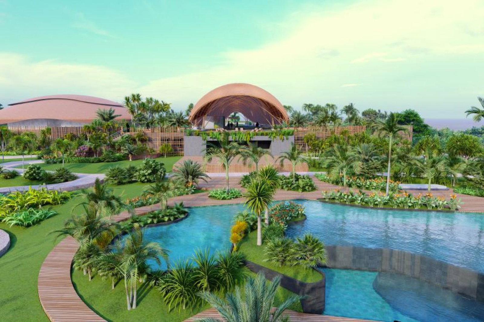 The Anantara Mamucabo Bahia Resort will offer two outdoor pools