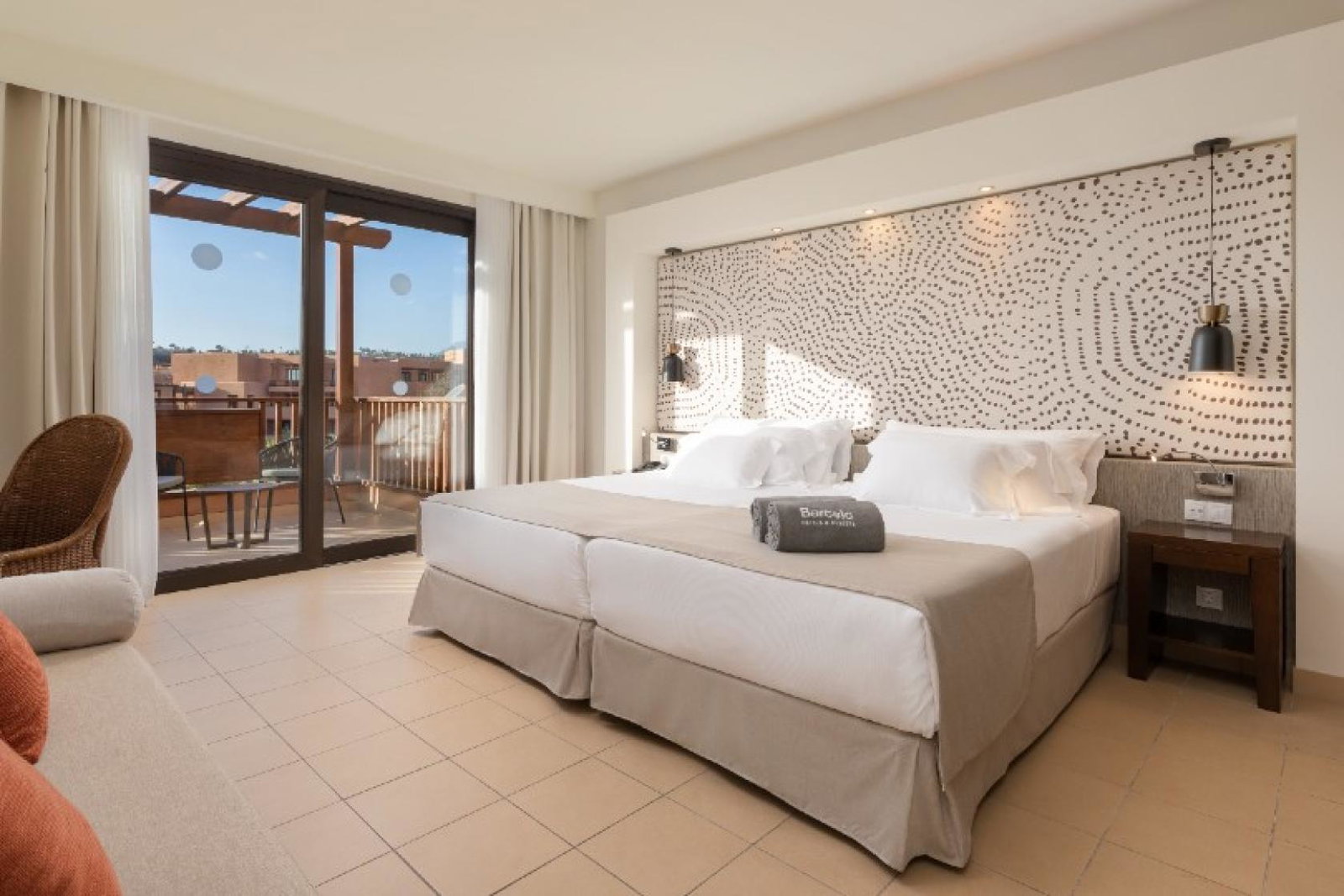 All 331 rooms at the property offer terraces