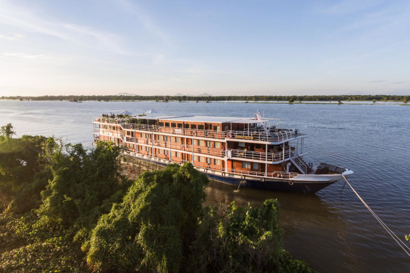 Nine-day cruises between Ho Chi Minh City and Siem Reap will take guests to the temples of Angkor and the floating villages on Tonle Sap Lake