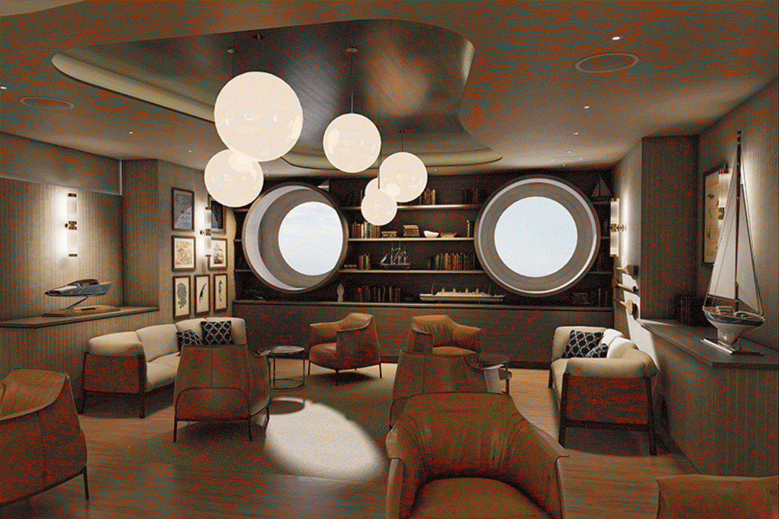 Explora I's Med Yacht Club restaurant is one of six on the ship