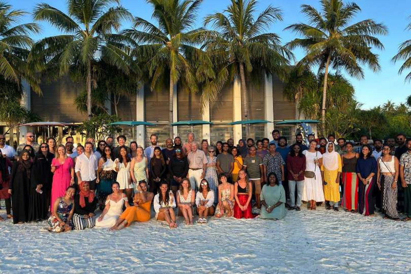 All 86 members of the Hummingbird Travel team enjoyed a four-day trip to the Maldives in August