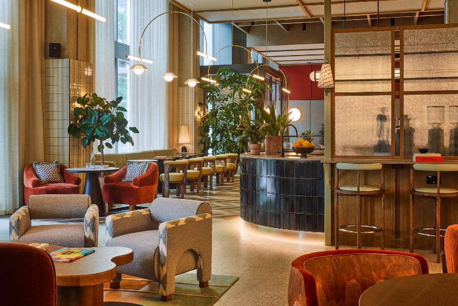 The hotel's design has been overseen by the same team as behind the Hoxton hotels 