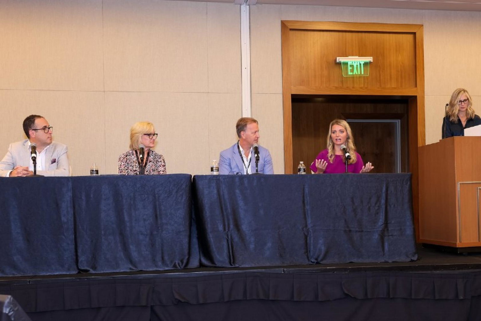 The panel discussed how luxury customers are unfazed by increased prices 