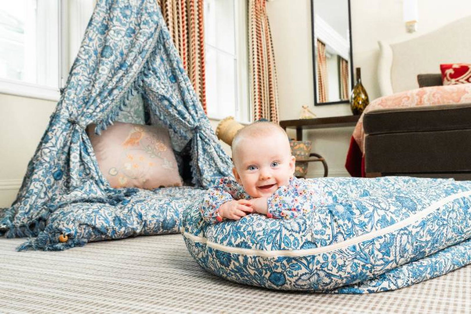 Babies and children can now relax in DockATot beds and tents at Brown's 