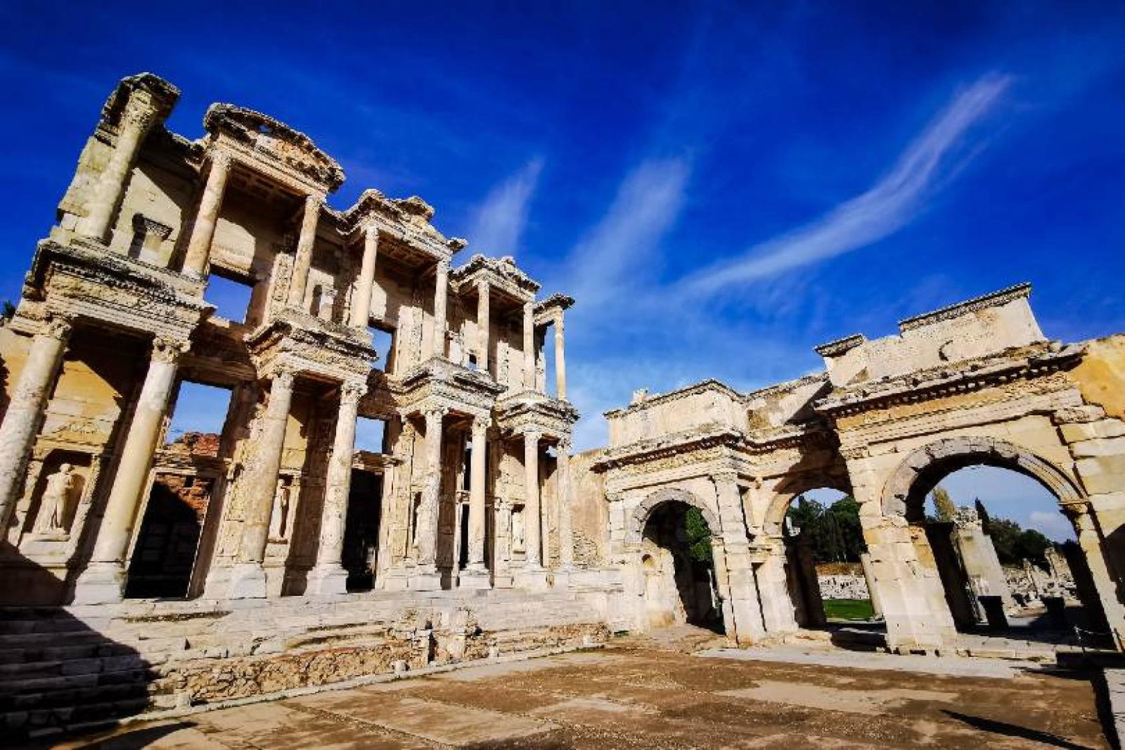 Ephesus is one of three Unesco World Heritage Sites to feature on Treasures of Turkey (Credit: Mehmet Turgut Kirkgoz/Unsplash)