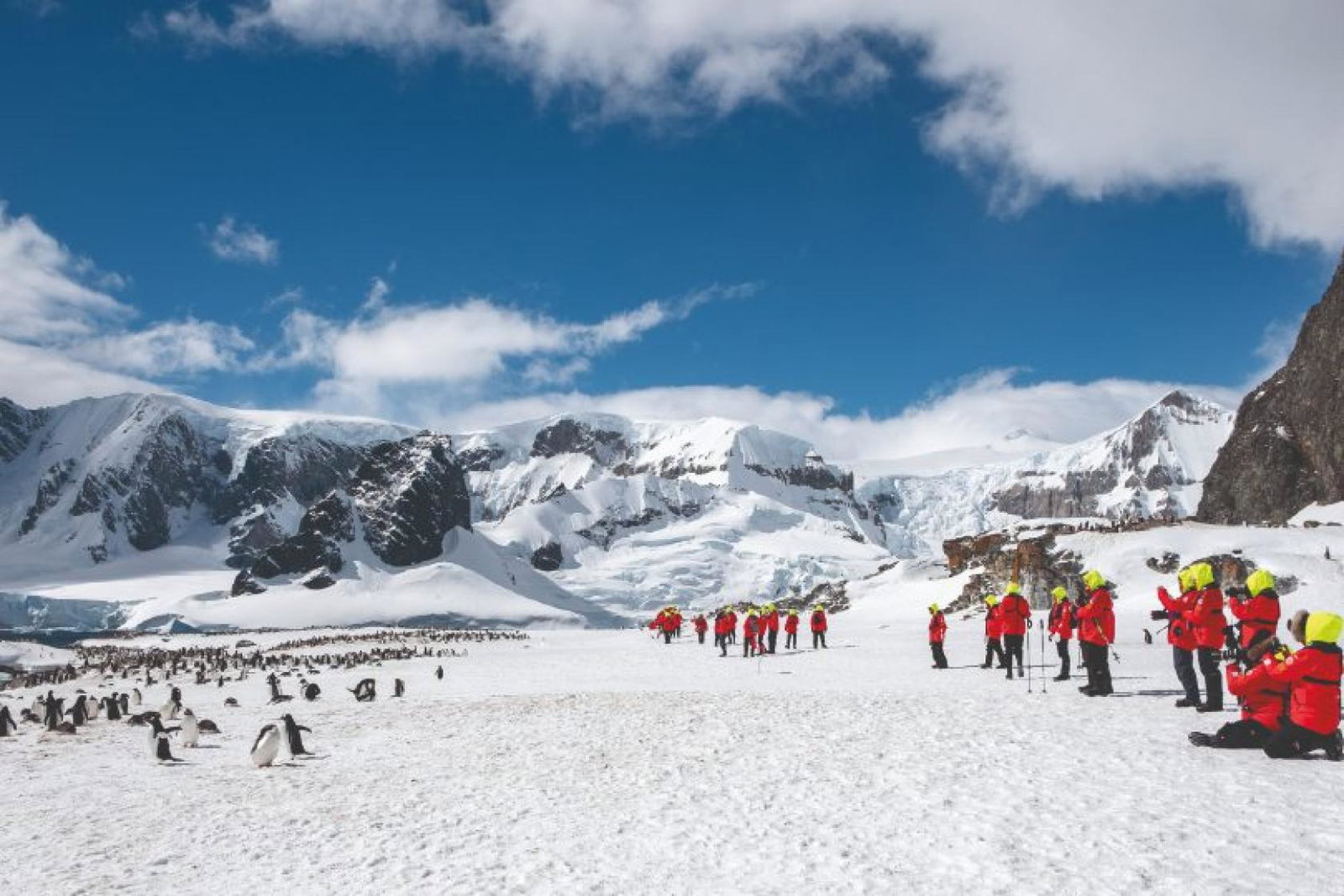 Hurtigruten Expeditions offers active adventures to Antarctica. Credit: Andrea Klaussner