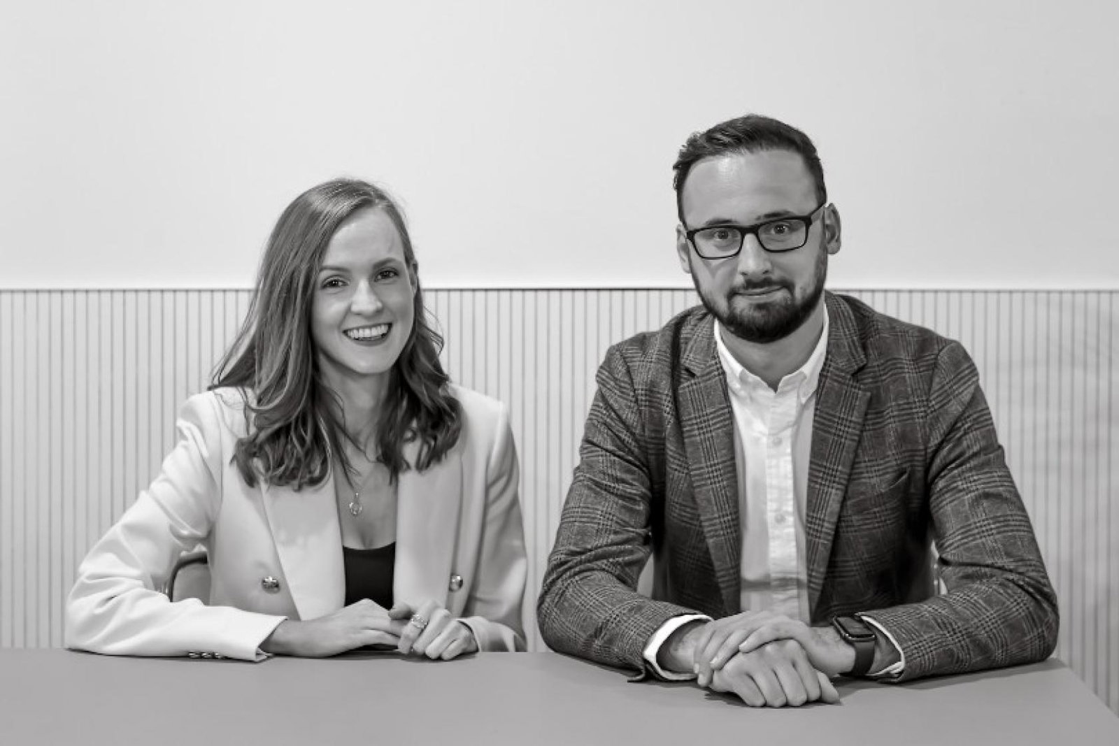 Aine McKenna (More Life VIP) and Brad Nobbs (Booked It Group)