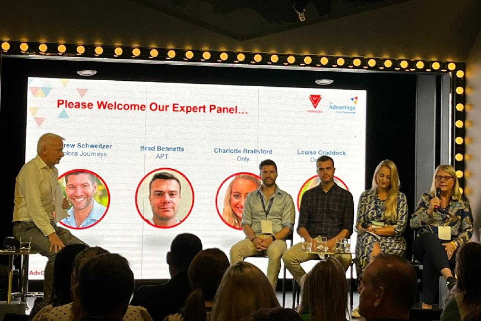 The panel encouraged agents to 'think differently' about cruise