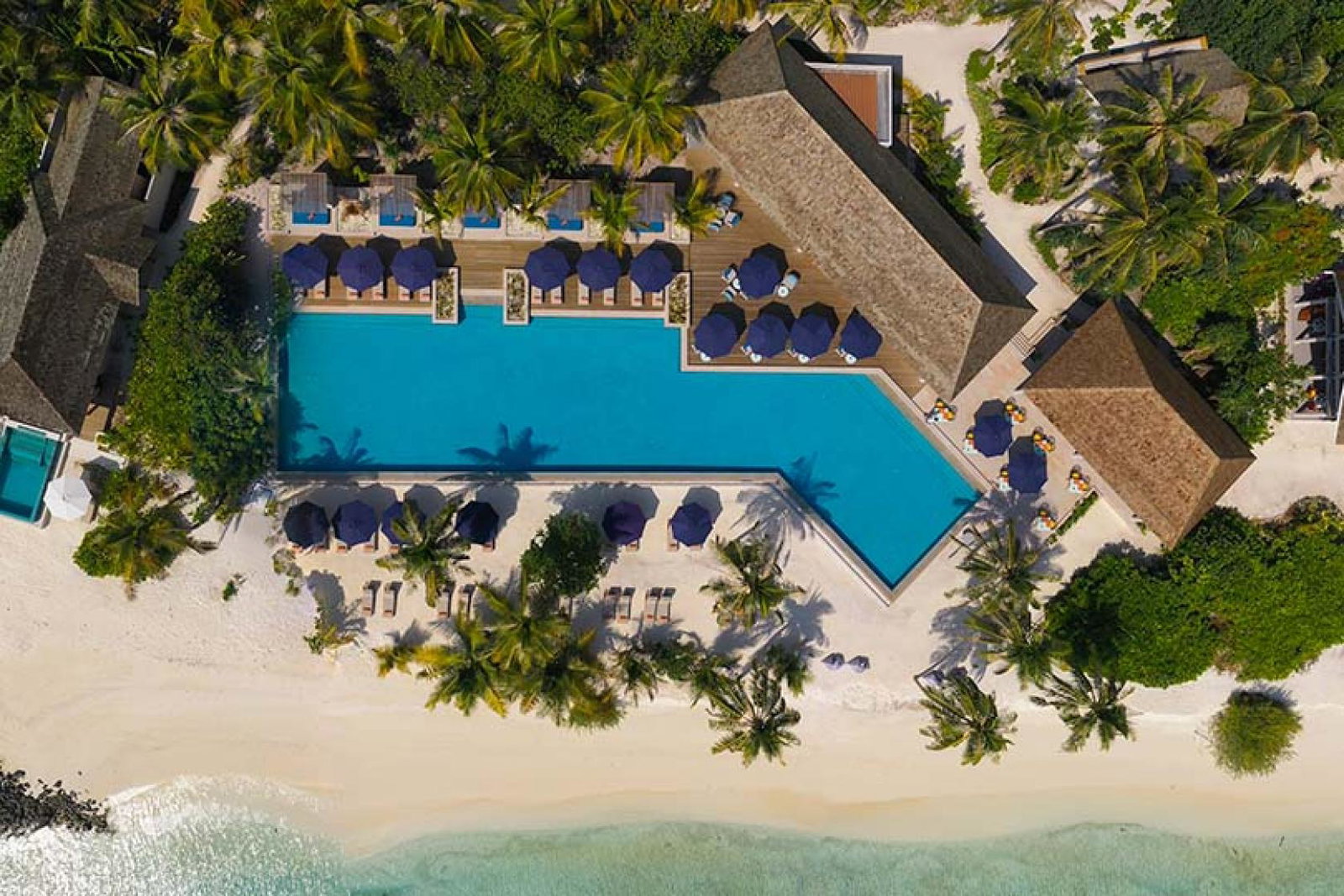 The newly opened Emerald Faarufushi Resort & Spa offers 80 villas