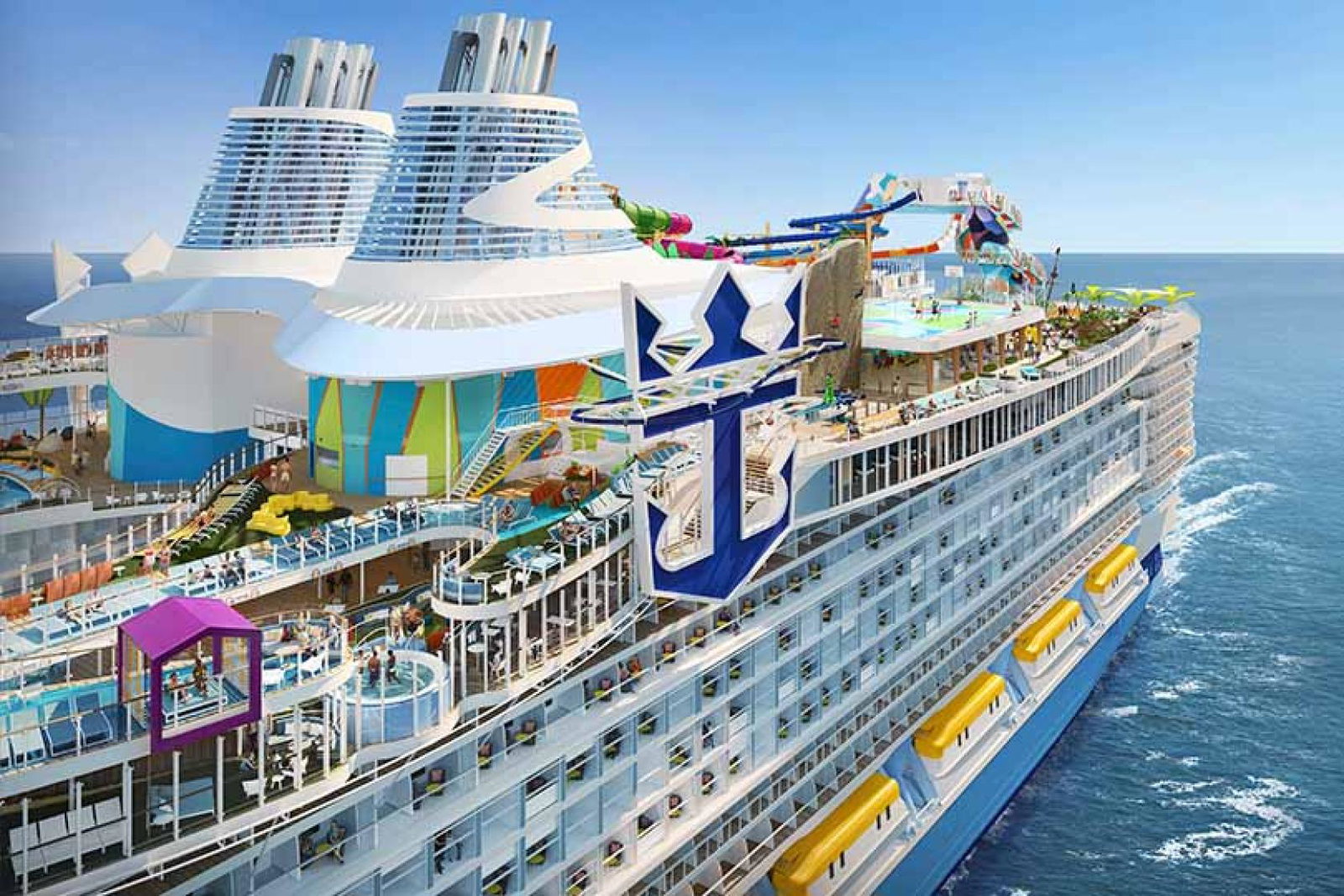 UK agents will be among the first to see Royal Caribbean's maiden Icon-class ship next autumn
