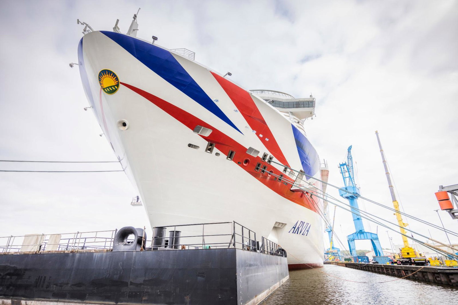 The vessel will be named in a beachside ceremony in Barbados on 16 March 2023