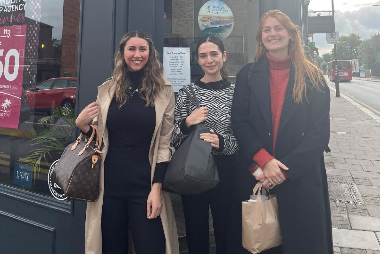 The graduates visited Swords Travel