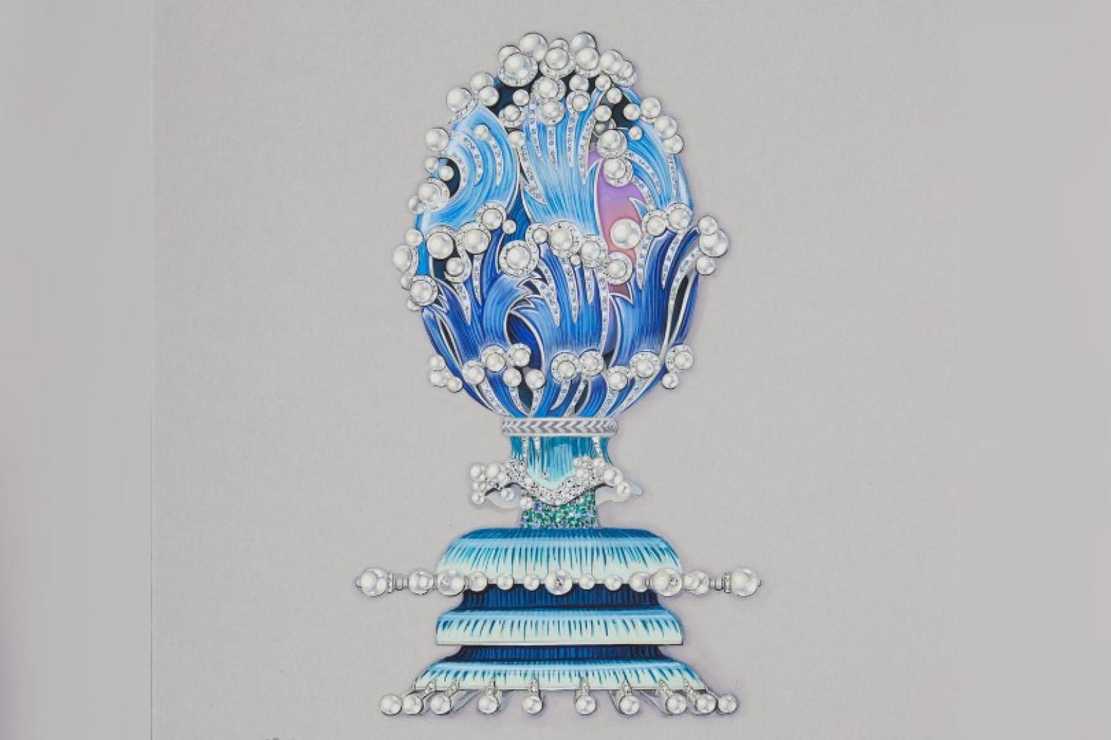 Journey in Jewels will be the first Faberge Egg to permanently reside at sea