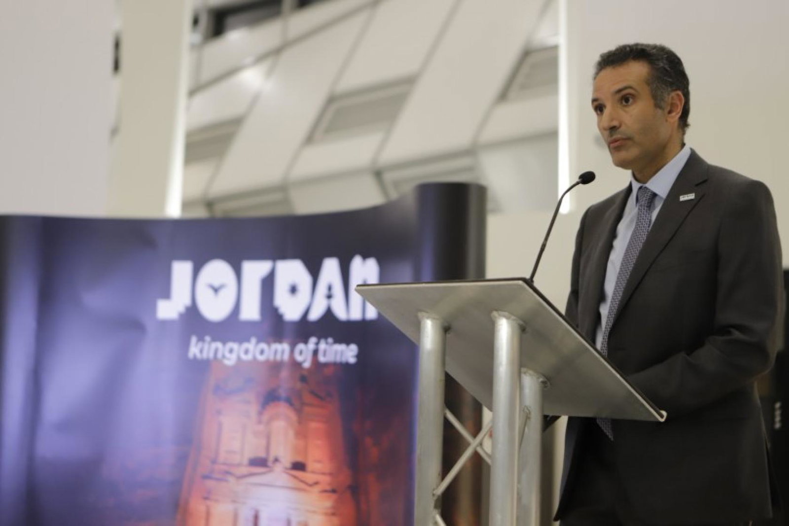 Jordan's tourism minister Nayef Al Fayez