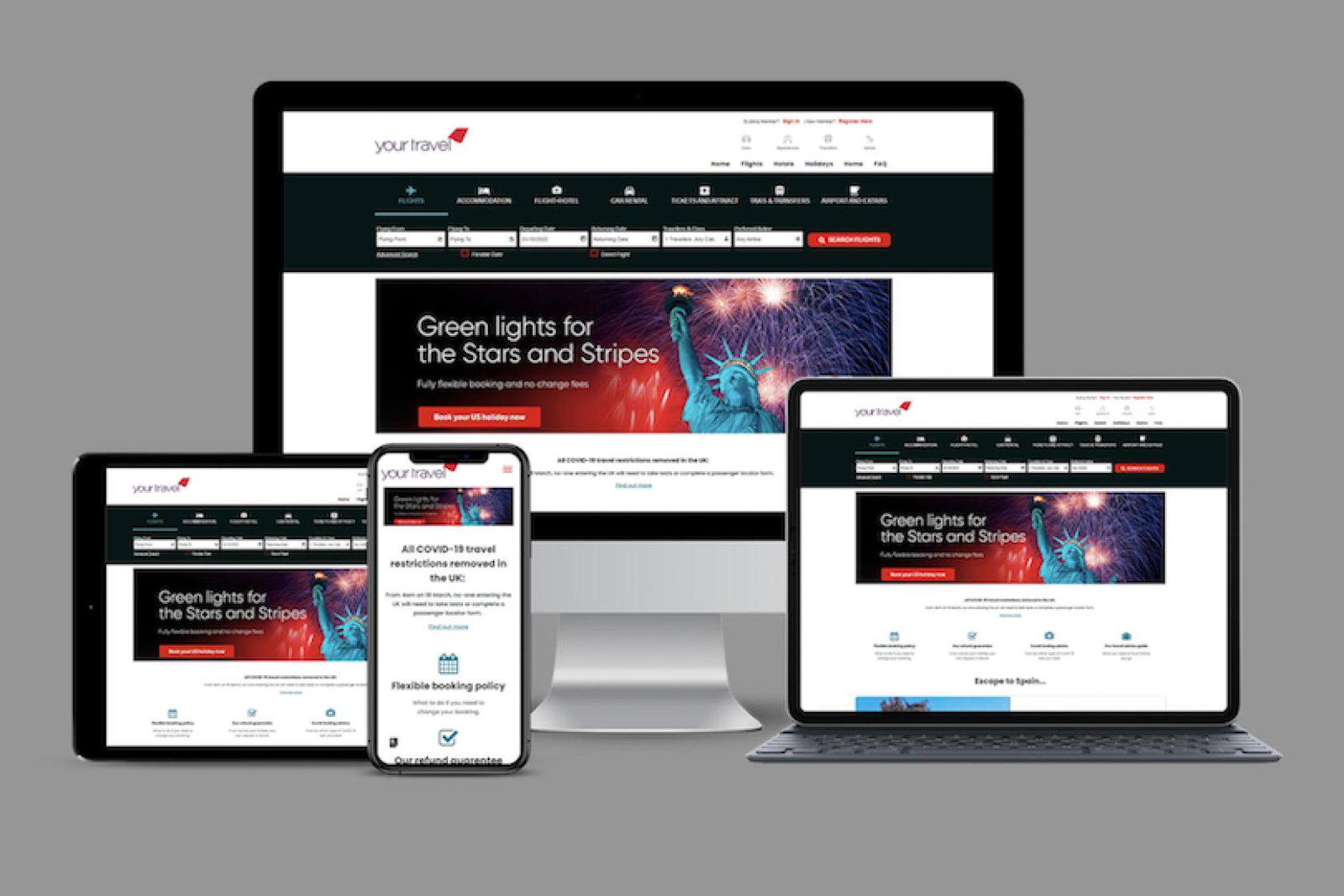Travelgenix claims its website builder helps small brands compete with big online players