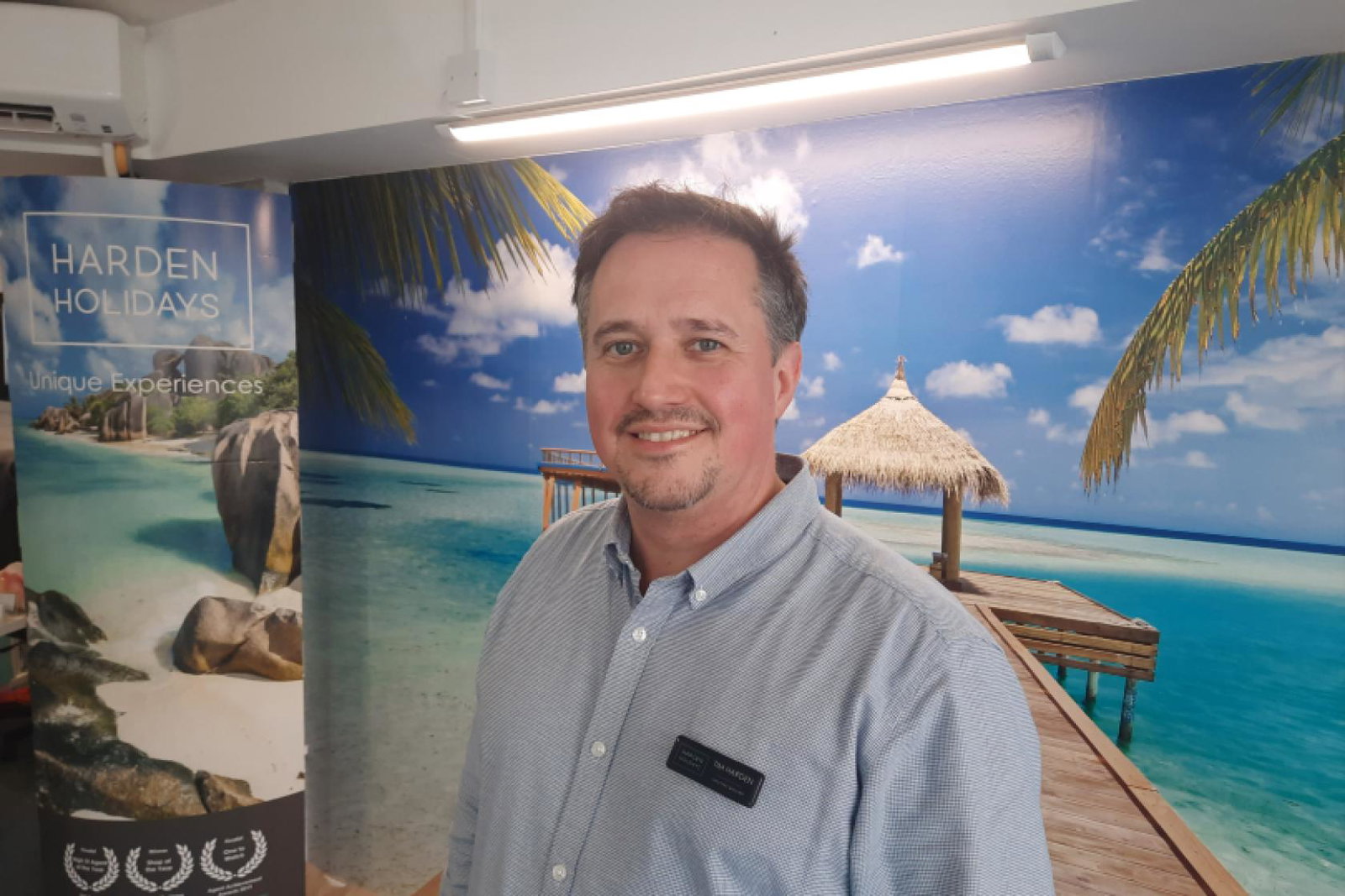 Tim Harden, manager of Harden Holidays