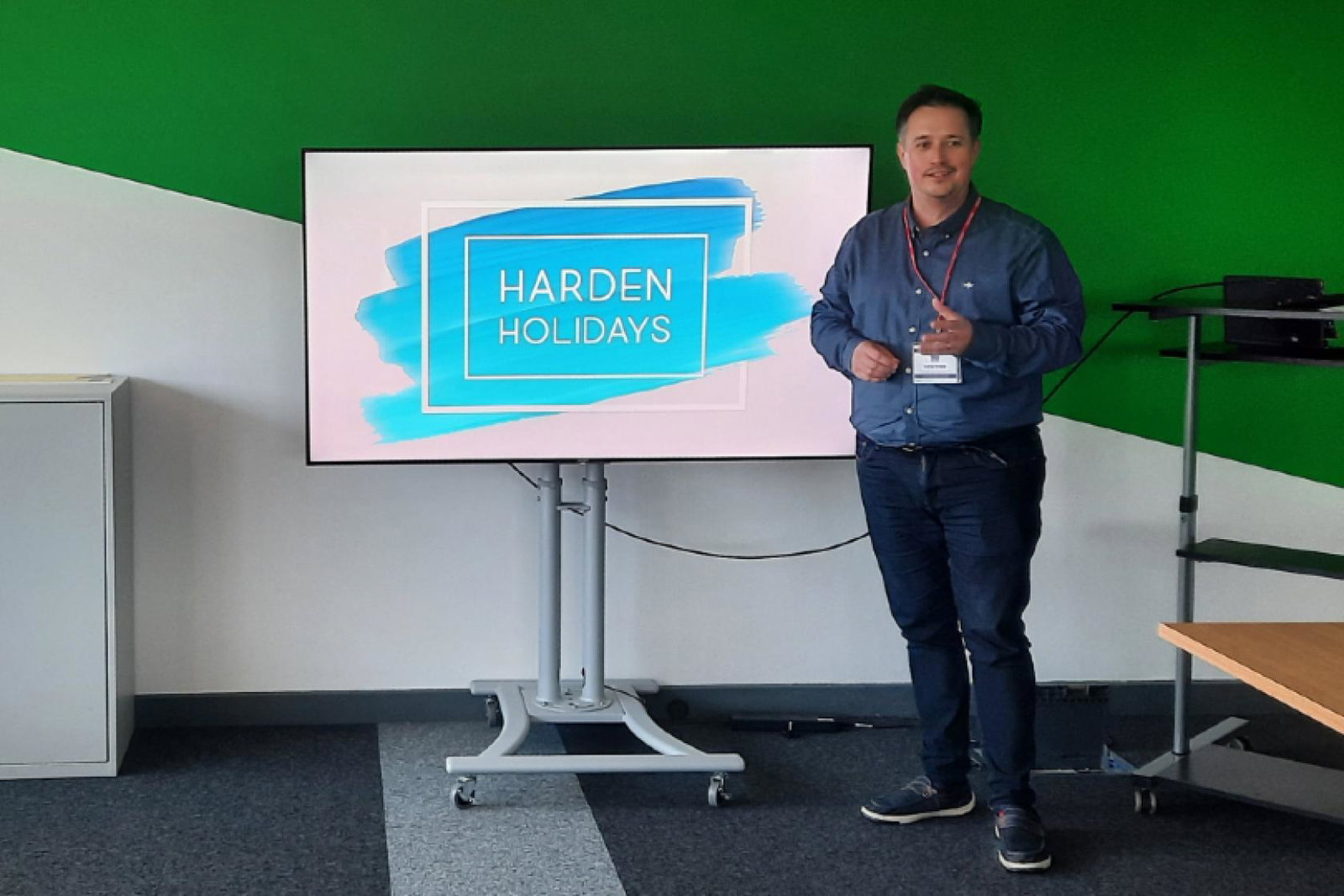 Tim Harden, Harden Holidays manager, has spoken at a number of student career events