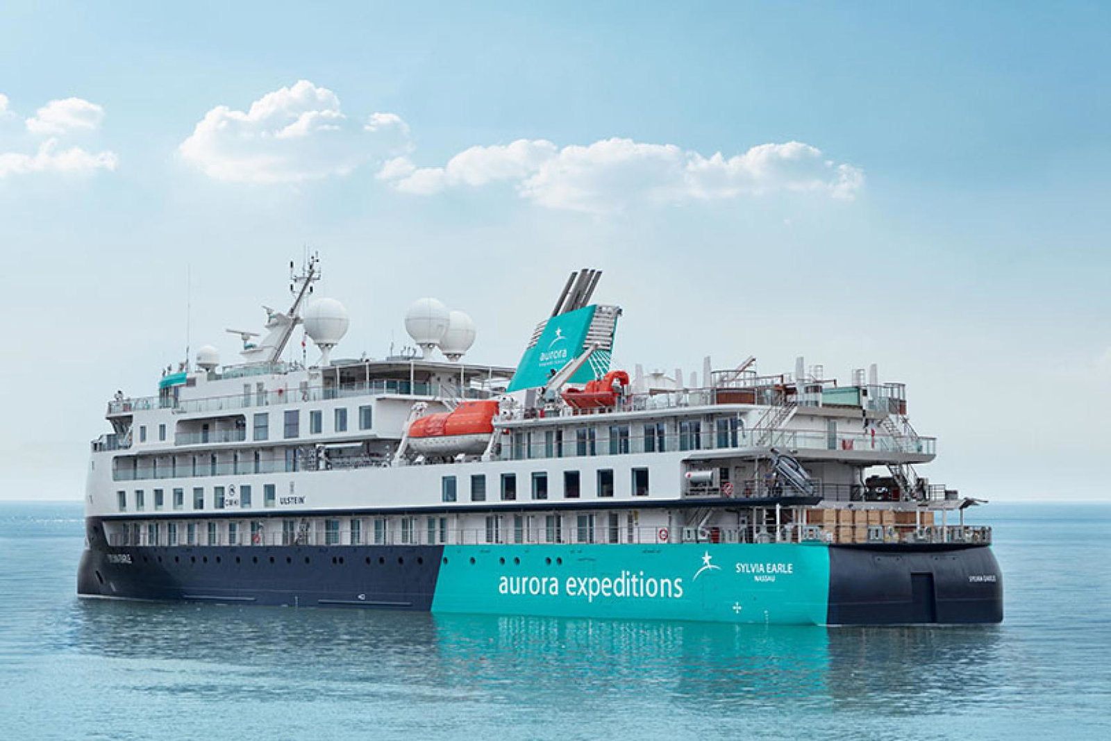 The Sylvia Earle will carry an average of 132 passengers per voyage (Credit: Aurora Expeditions)