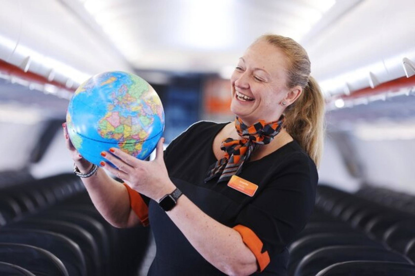 Hazel West, 48, is one of the new recruits (Credit: Joe Pepler / PinPep / easyJet)