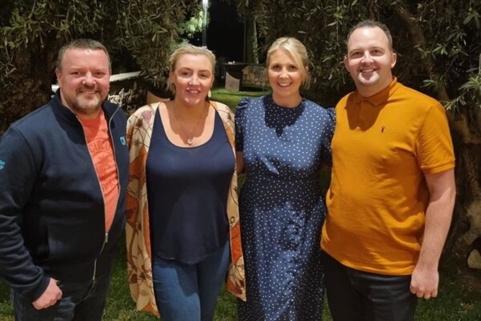 L-R: Justin Mahoney, Claire Gibson (Hays head of commercial), Kelly Hayre and Jonathon Woodall-Johnston