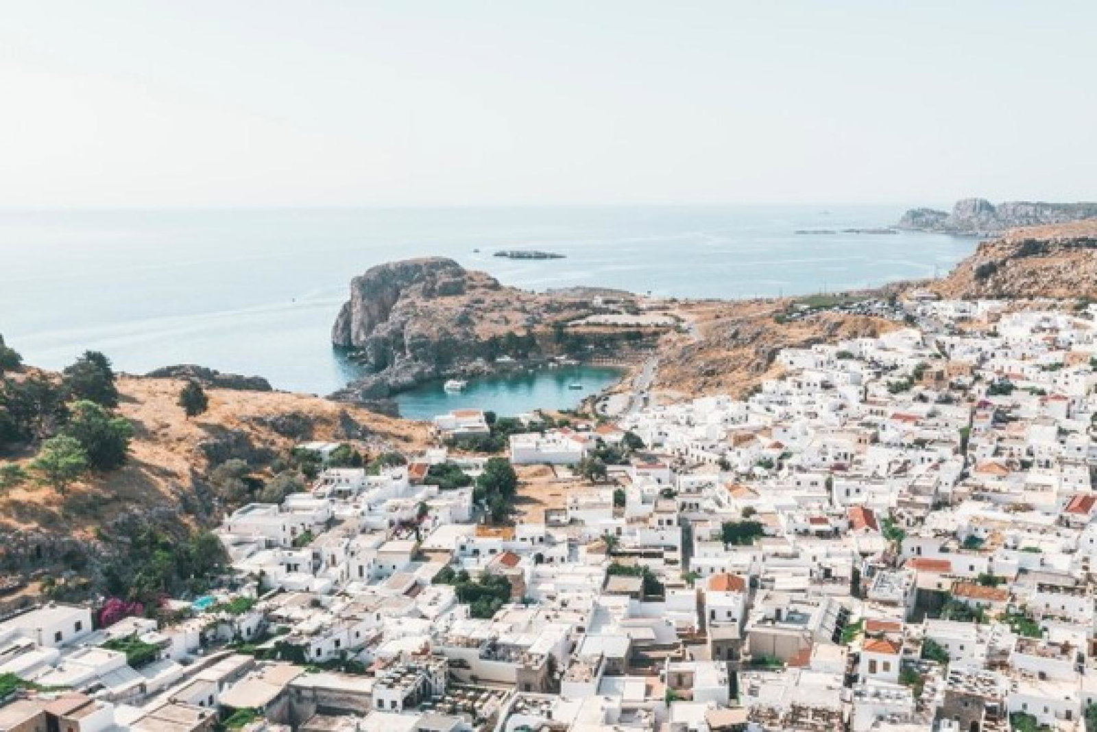 Rhodes is one of the new Ryanair links at Edinburgh (Credit: Benjamin Recinos / Unsplash)