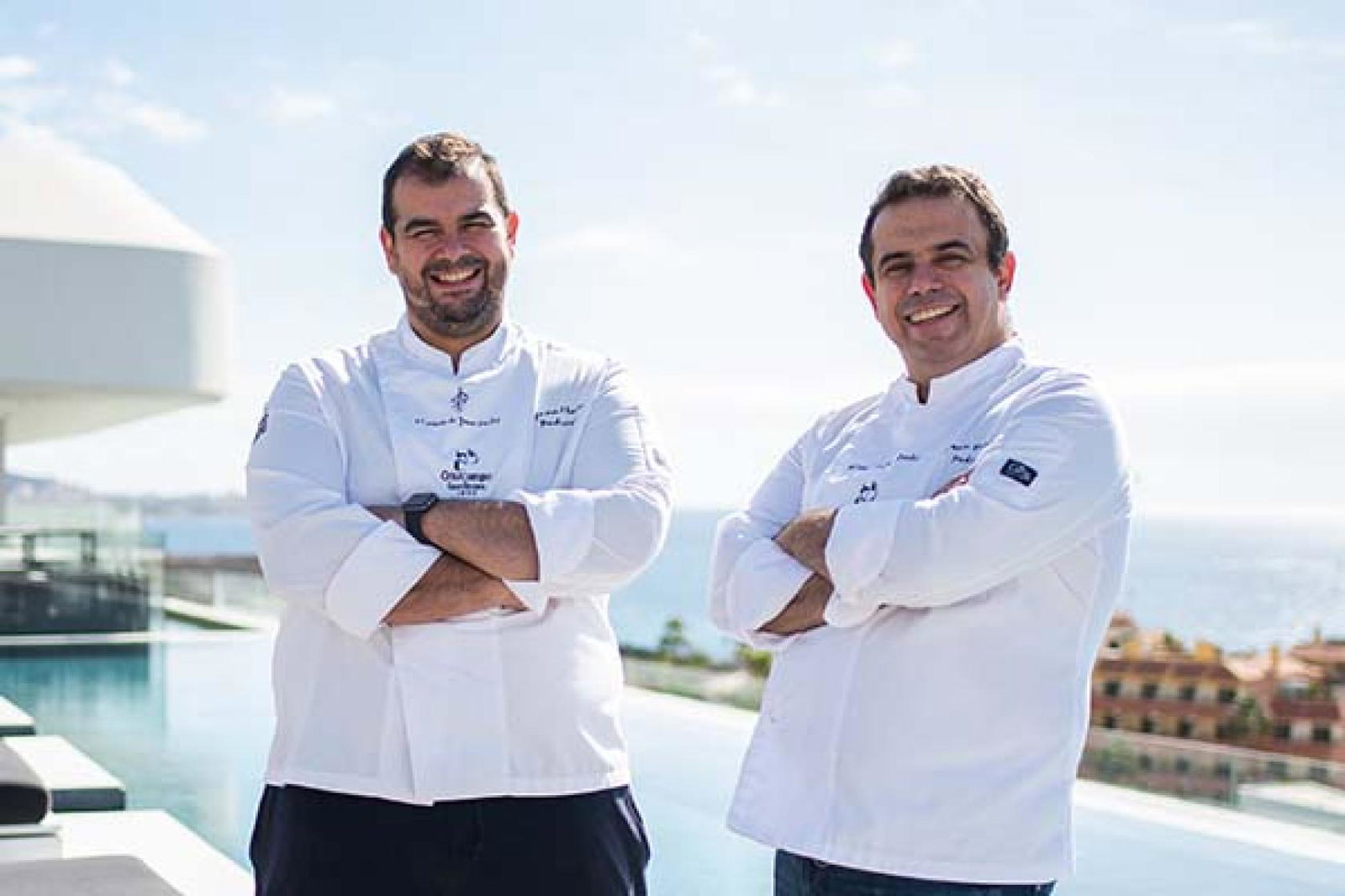 Brothers Jonathan (left) and Juan Carlos Padron have three Michelin stars at Barcelo hotels  