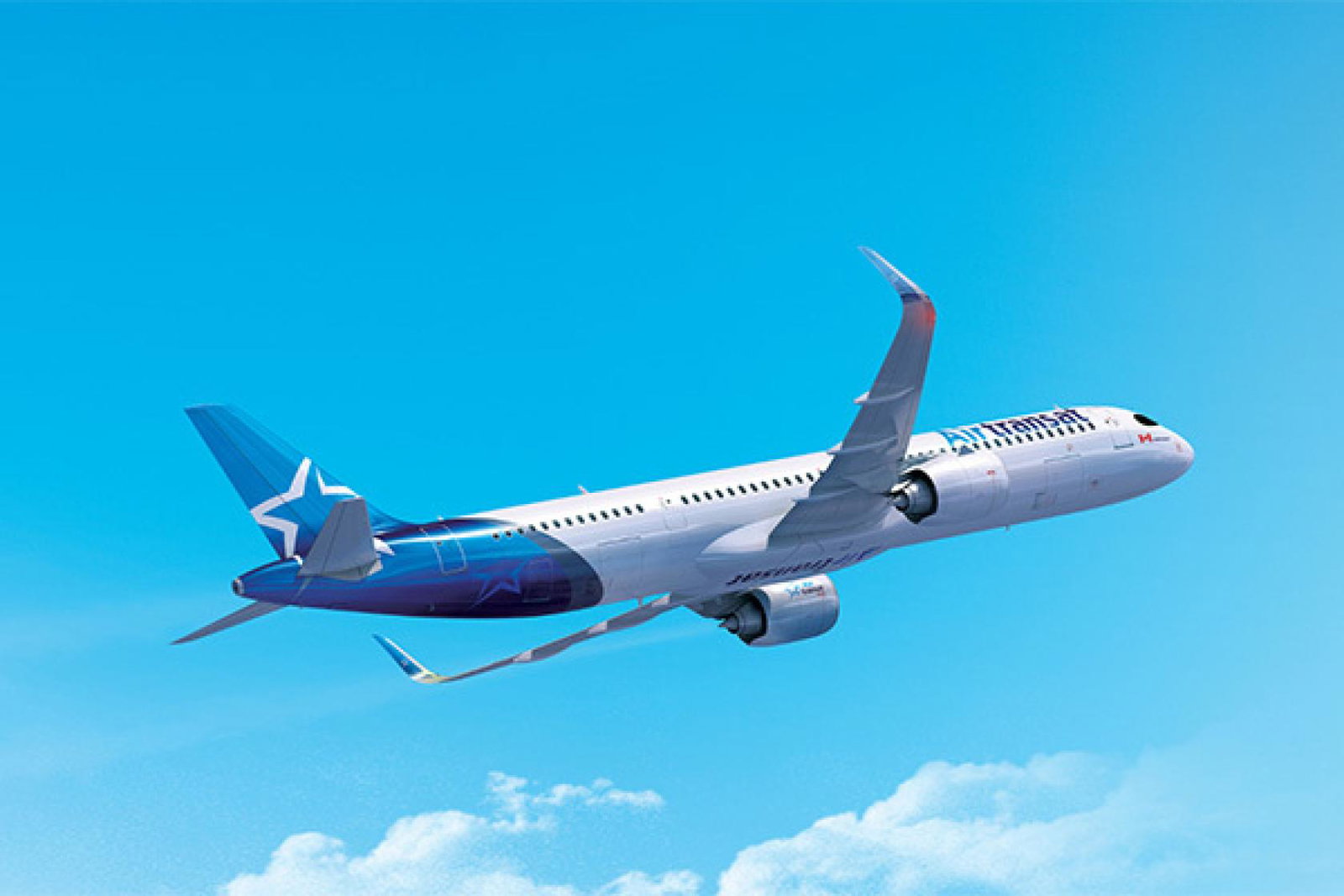 Air Transat aircraft for competition