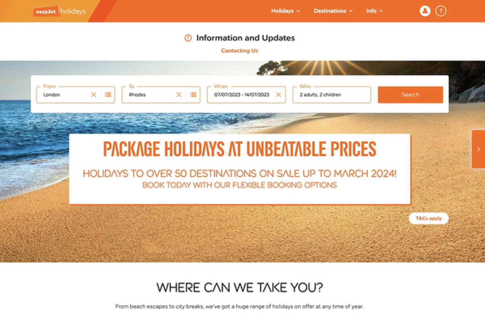 Easyjet's new trade portal