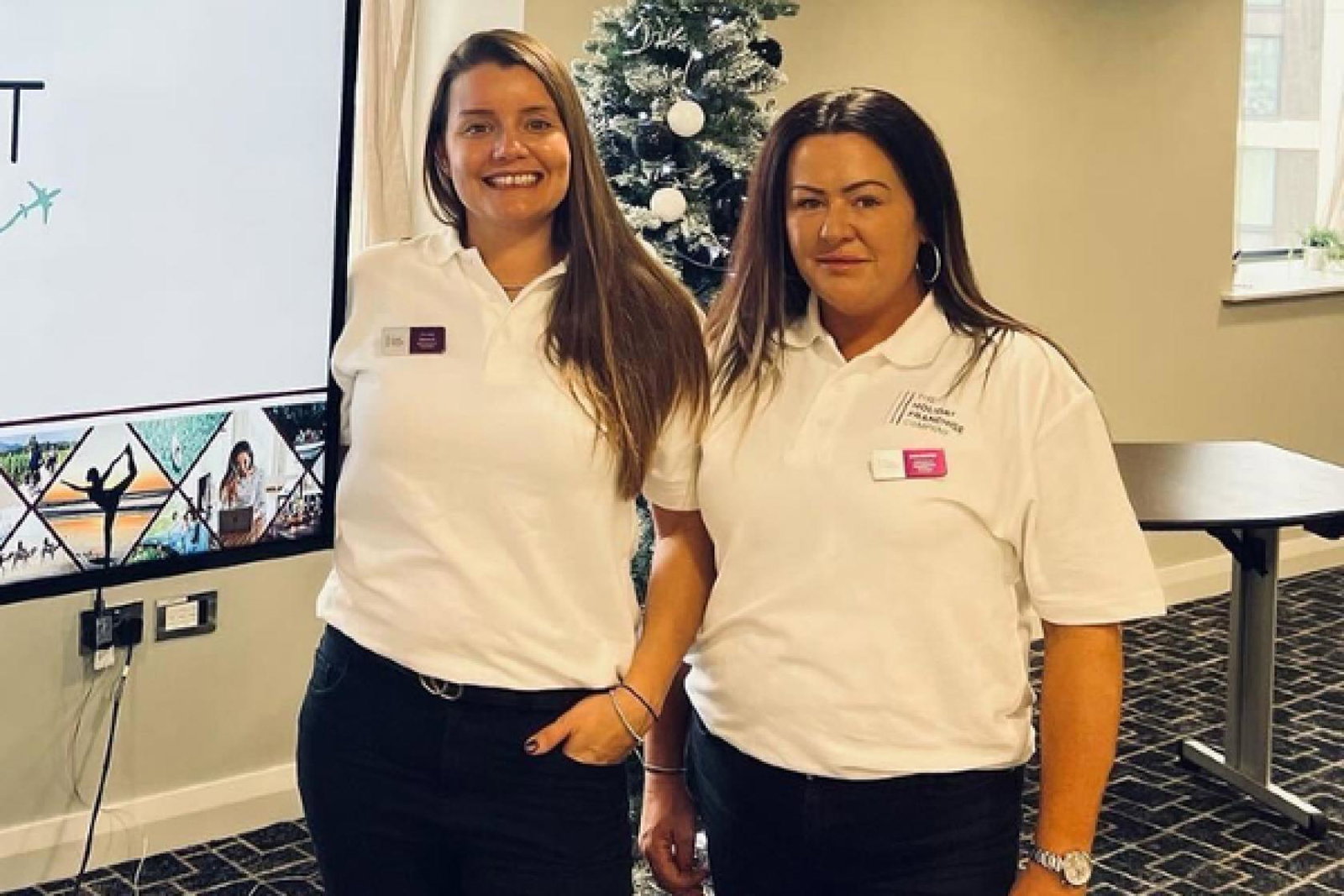 Kimberly Hood (left) and Jenna Mccullagh