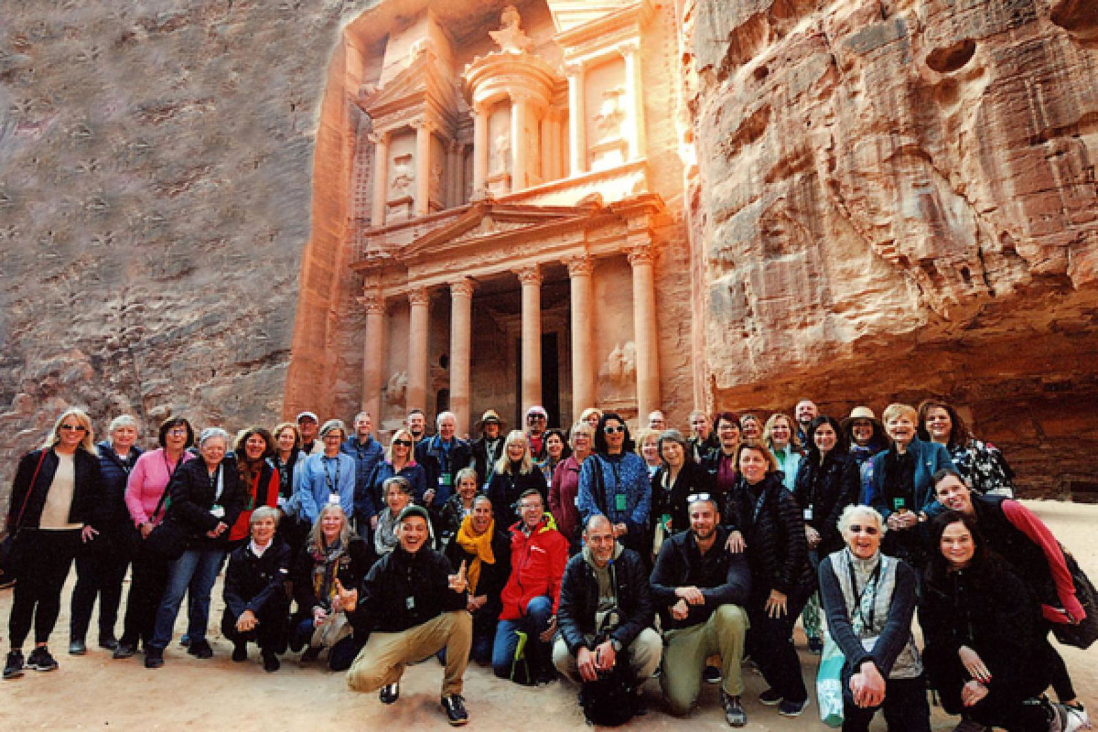 Tauck Academy group in Jordan