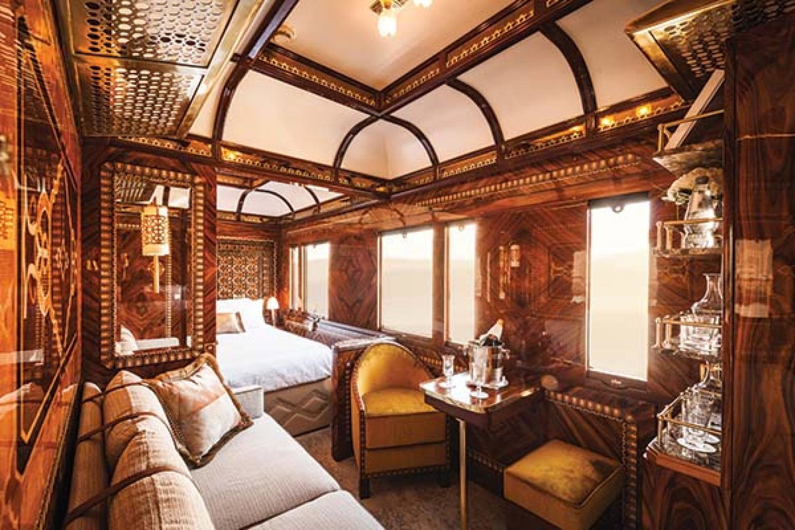 The Venice Simplon-Orient-Express, A Belmond Train, will launch eight new suites this summer