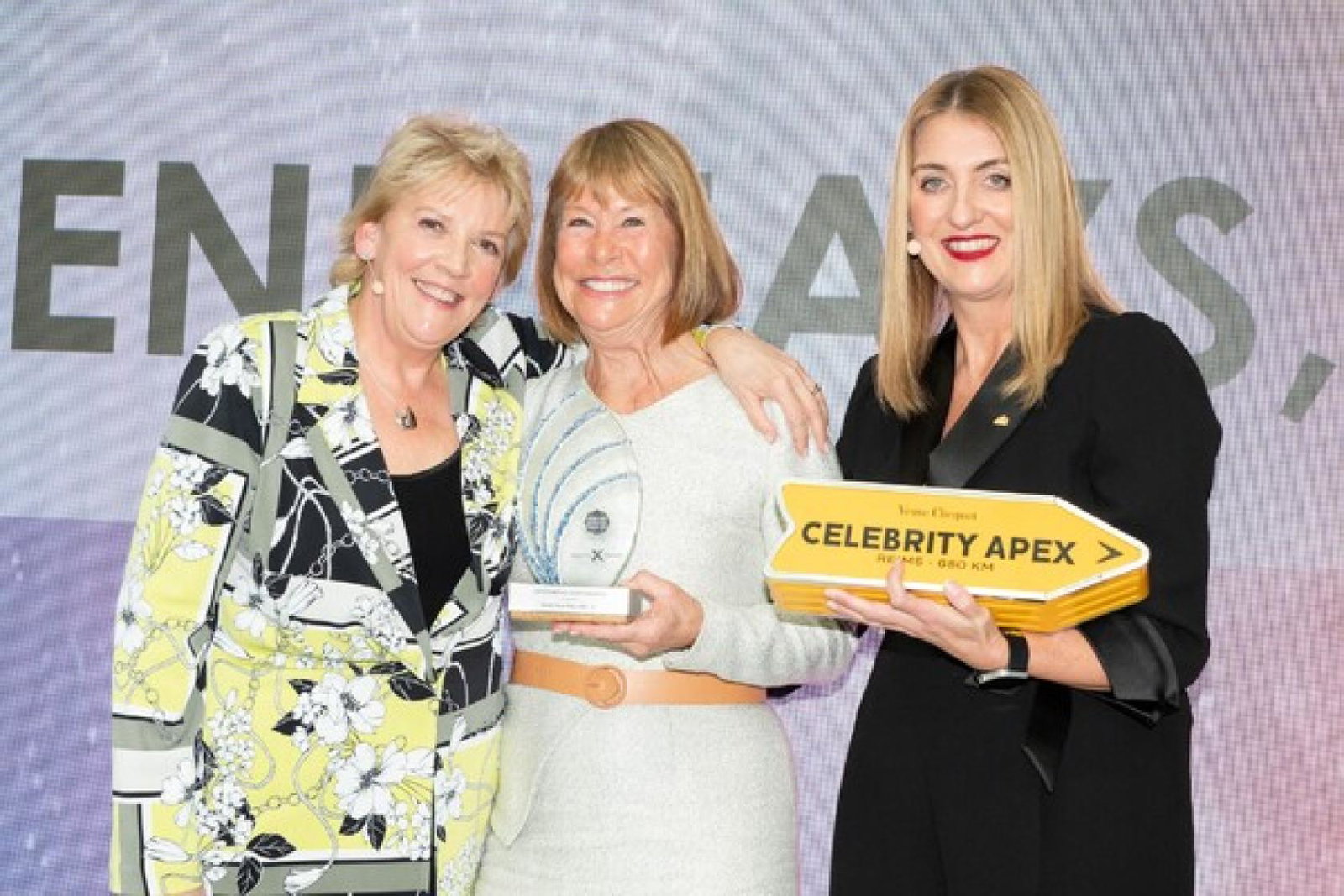 Dame Irene Hays, chair of Hays Travel, won the Outstanding Contribution Award (Image credit: Steve Dunlop)