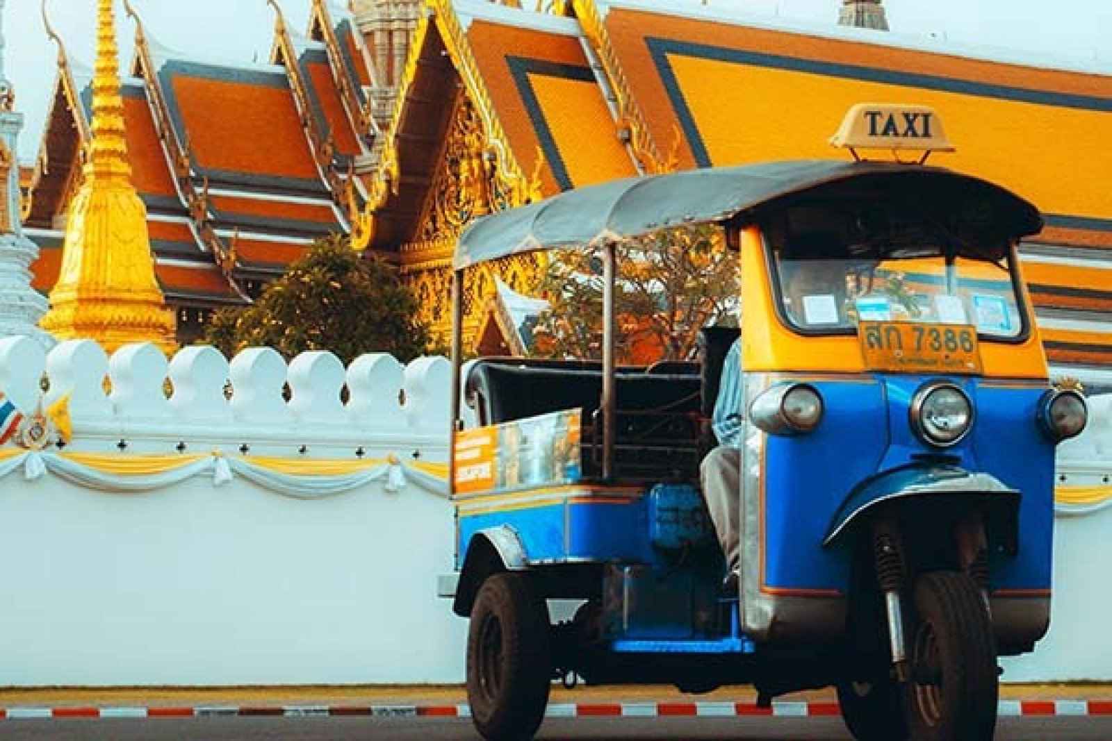 A tuk tuk in Thailand. Credit: Unsplash