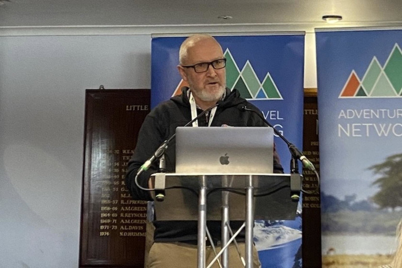 Peter Syme presenting at ATN23