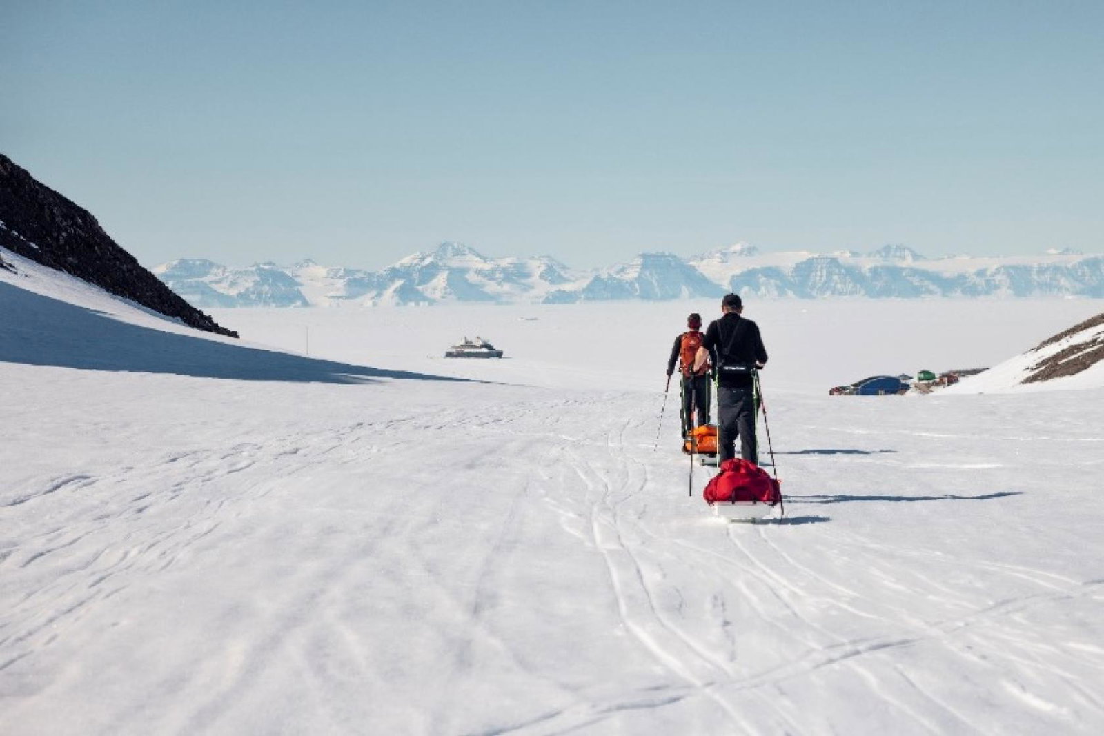 Ponant Nordic skiing Greenland
