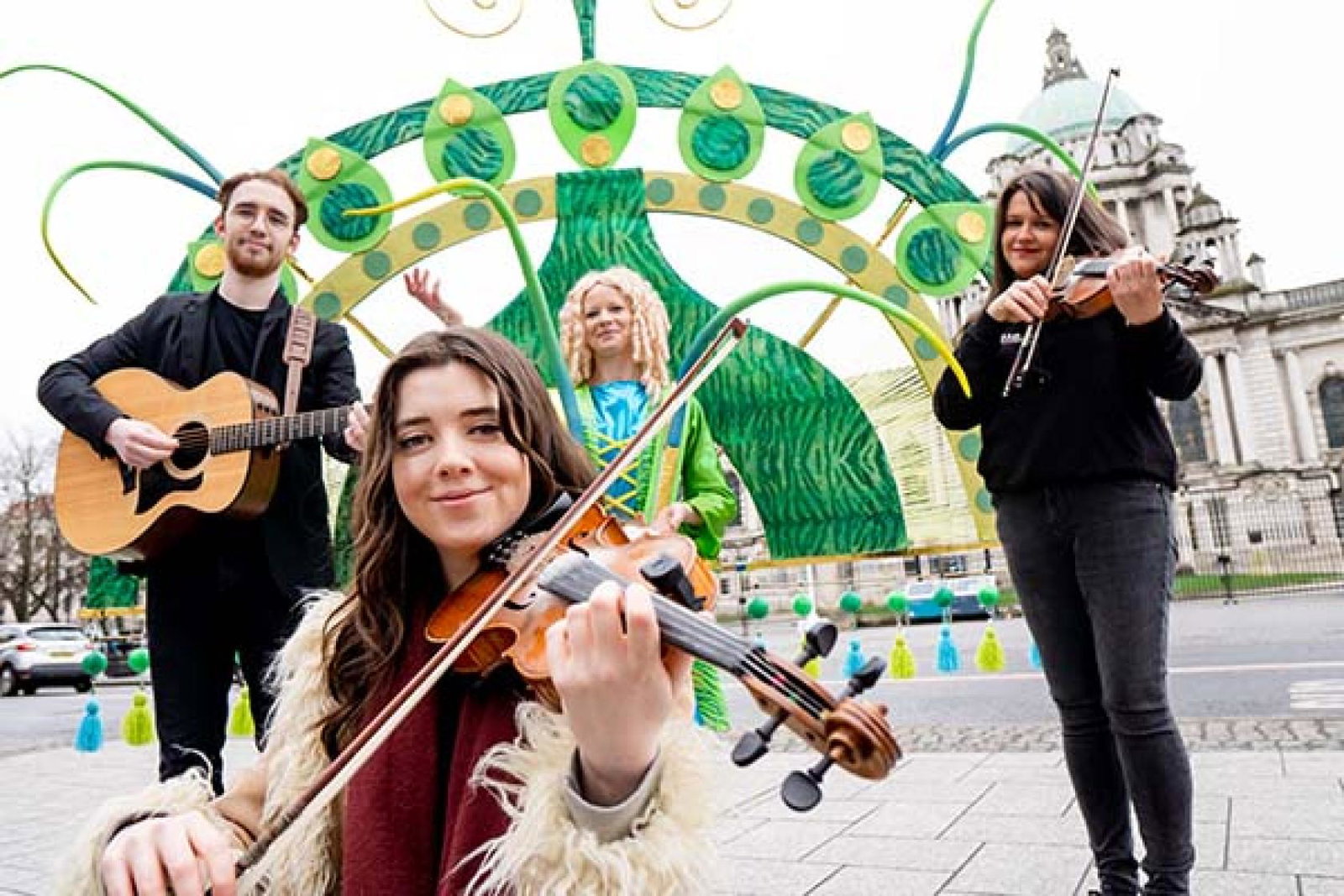 St Patrick's Day celebrations in Belfast