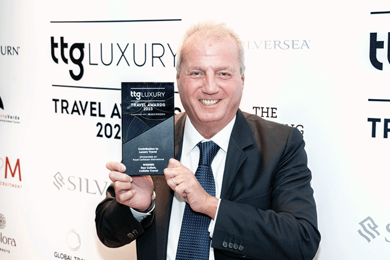 Roy Collett at the TTG Luxury Travel Awards