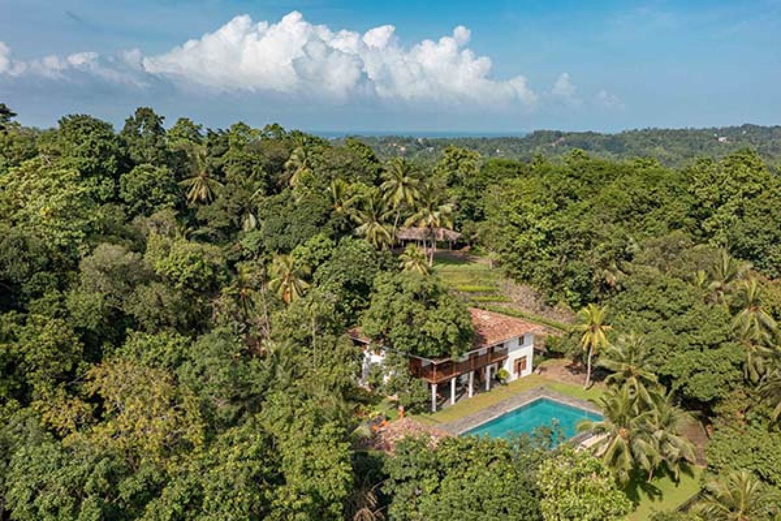 The newly renovated Malinga Kanda villa from Eden Villas, near Galle 