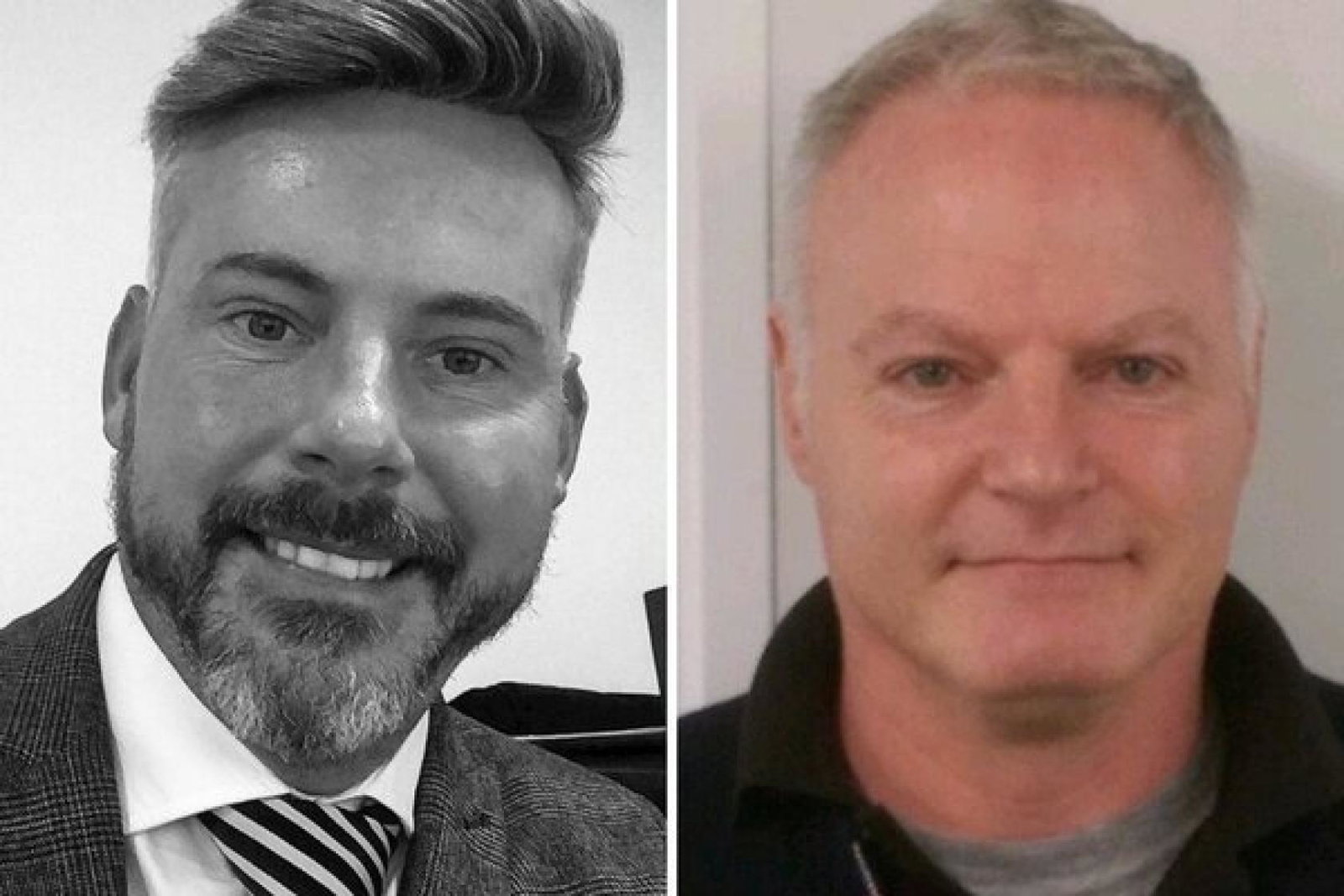 (From left) Perry Critchell and Colin Geddes