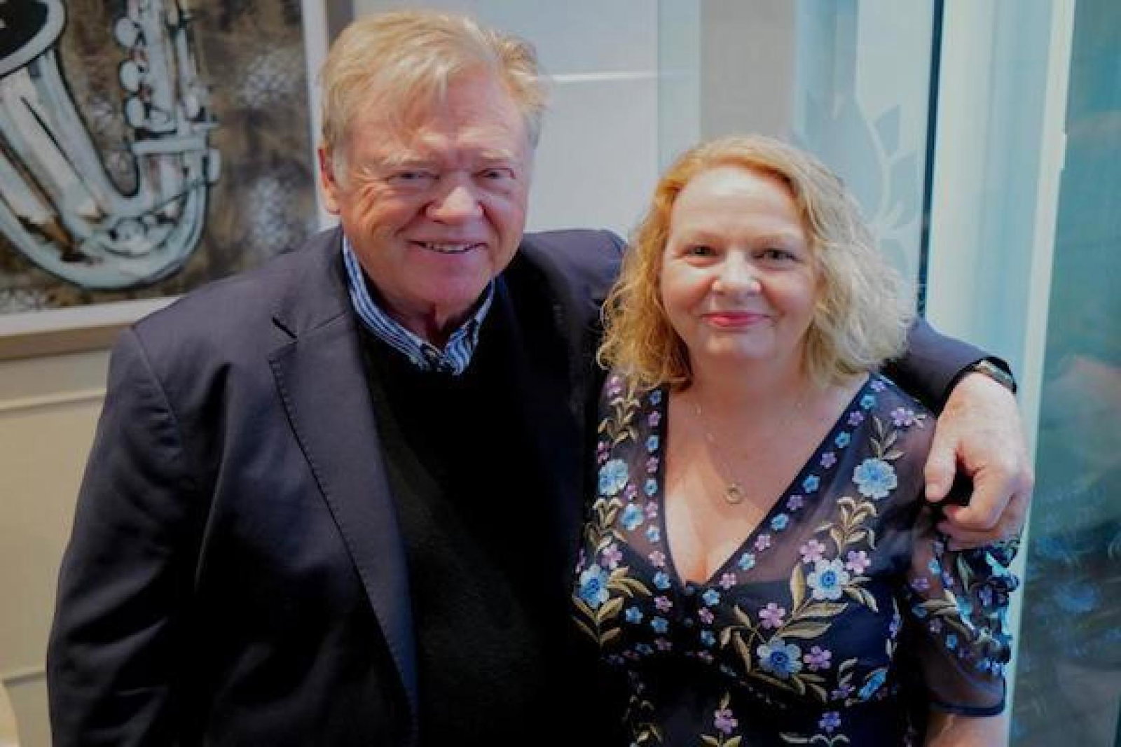 Peter Healey and Yvonne Leslie