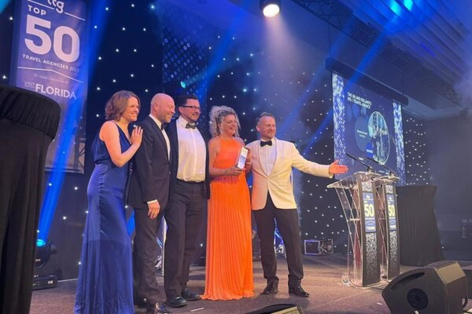 Beverley Travel was crowned the UK and Ireland's No.1 Travel Agency at this year's TTG Top 50 awards