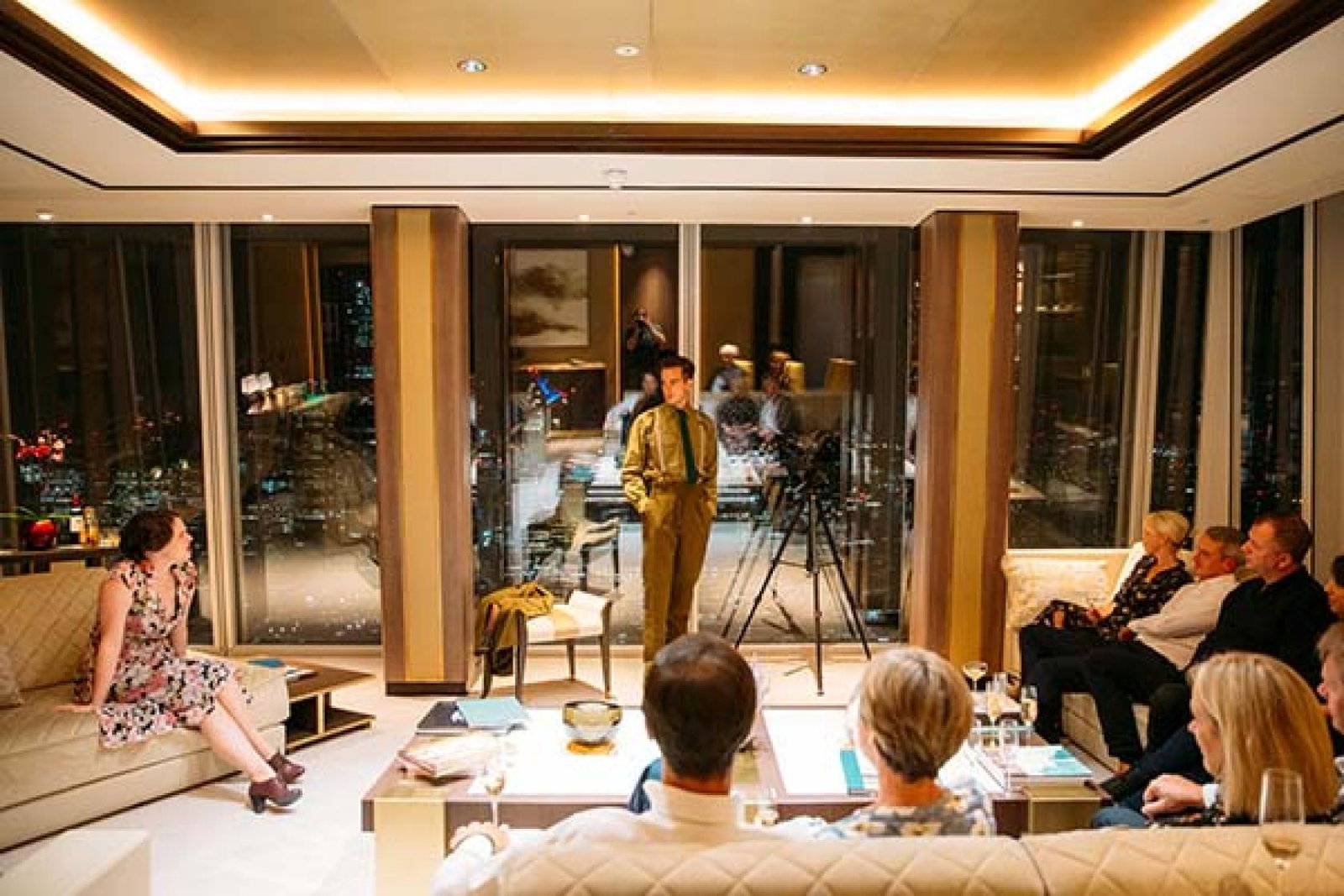  Private theatre group Revels In Hand will offer intimate performances in onefinestay's UK and US properties. Credit: Ryan O Donoghue