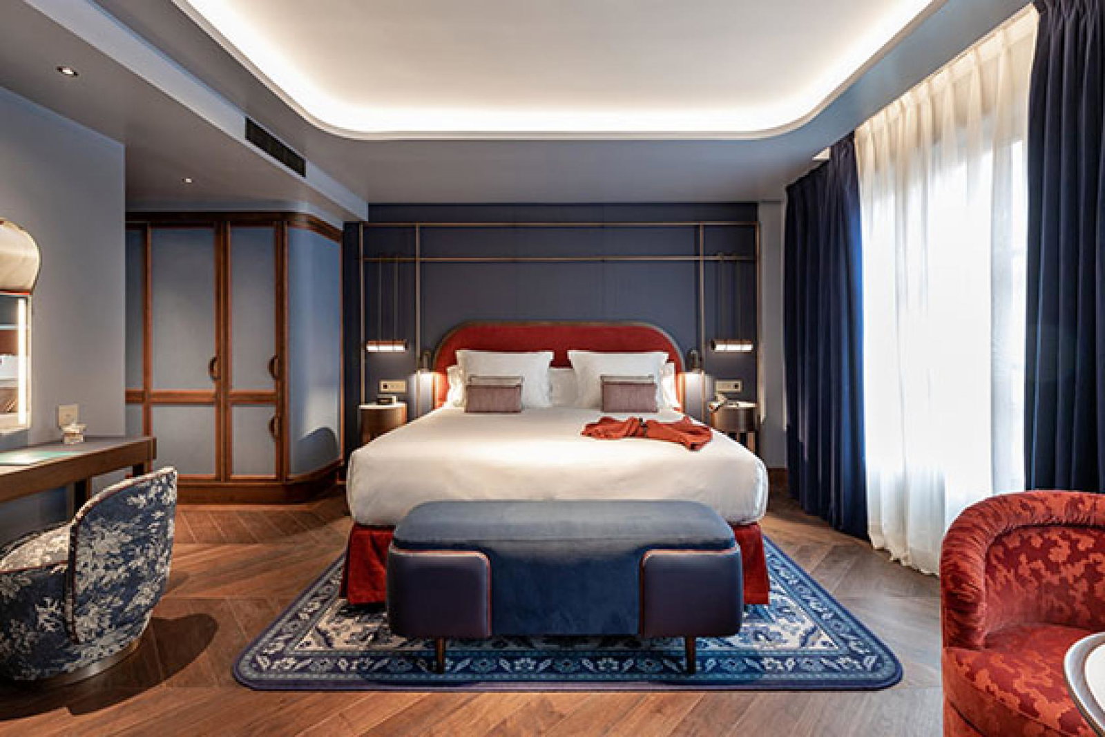 A grand deluxe room at the Seda Club Hotel in Granada, which opened this year