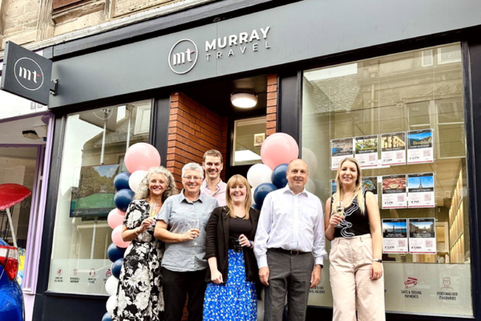 The Murray Travel team opened the store on Monday (3 July)